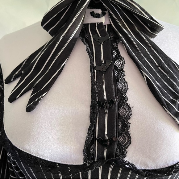 Disney Black and White Jack Skellington Mini Dress - Picture 6 of 9